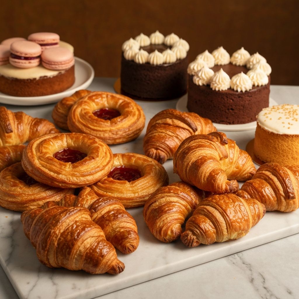 Croissants de manteca x6